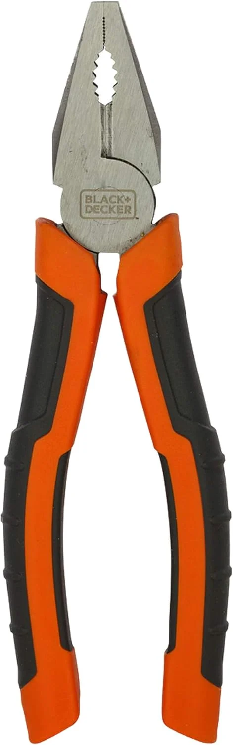 انبر سیم لخت کن ترکیبی بلک اند دکر، ۱۸۰ میلی متر، مدل Bdht81588 انبر سیم لخت کن ترکیبی بلک اند دکر، ۱۸۰ میلی متر، مدل Bdht81588