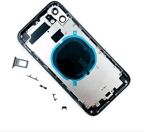 محفظه پشتی شاسی میانی جایگزین THE TECH DOCTOR برای آیفون 11 6.1 اینچی - همراه با ابزار - کیت تعمیر حرفه ای (مشکی) محفظه پشتی شاسی میانی جایگزین THE TECH DOCTOR برای آیفون 11 6.1 اینچی - همراه با ابزار - کیت تعمیر حرفه ای (مشکی)