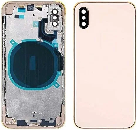 محفظه پشتی شاسی میانی جایگزین برای آیفون XS - به همراه ابزار - کیت تعمیر حرفه ای (XS، طلایی) محفظه پشتی شاسی میانی جایگزین برای آیفون XS - به همراه ابزار - کیت تعمیر حرفه ای (XS، طلایی)