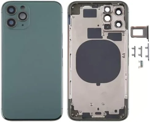 محفظه پشتی شاسی میانی جایگزین برای آیفون 11 پرو مکس 6.5 اینچی - همراه با ابزار - کیت تعمیر حرفه ای (سبز) محفظه پشتی شاسی میانی جایگزین برای آیفون 11 پرو مکس 6.5 اینچی - همراه با ابزار - کیت تعمیر حرفه ای (سبز)