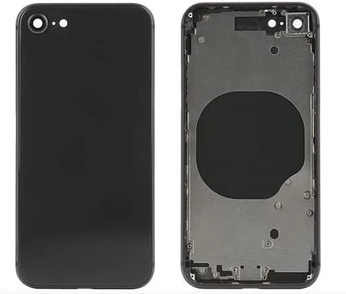 محفظه پشتی شاسی میانی جایگزین THE TECH DOCTOR به همراه پوشش شیشه ای برای آیفون 8 مشکی - کامل با ابزار - کیت تعمیر حرفه ای (آیفون 8، مشکی) محفظه پشتی شاسی میانی جایگزین THE TECH DOCTOR به همراه پوشش شیشه ای برای آیفون 8 مشکی - کامل با ابزار - کیت تعمیر حرفه ای (آیفون 8، مشکی)