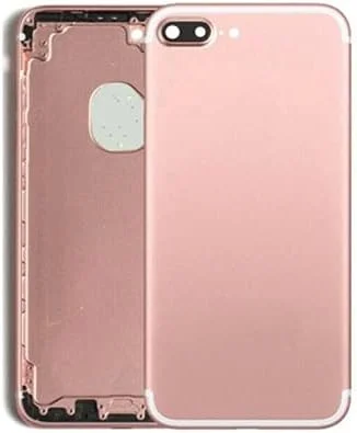 محفظه پشتی شاسی میانی جایگزین THE TECH DOCTOR برای آیفون 7 پلاس رزگلد - همراه با ابزار - کیت تعمیر حرفه ای (آیفون 7 پلاس، صورتی)