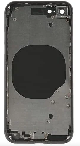 محفظه پشتی شاسی میانی جایگزین THE TECH DOCTOR به همراه پوشش شیشه ای برای آیفون 8 مشکی - کامل با ابزار - کیت تعمیر حرفه ای (آیفون 8، مشکی) محفظه پشتی شاسی میانی جایگزین THE TECH DOCTOR به همراه پوشش شیشه ای برای آیفون 8 مشکی - کامل با ابزار - کیت تعمیر حرفه ای (آیفون 8، مشکی)