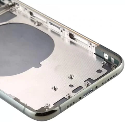 محفظه پشتی شاسی میانی جایگزین برای آیفون 11 پرو مکس 6.5 اینچی - همراه با ابزار - کیت تعمیر حرفه ای (سبز) محفظه پشتی شاسی میانی جایگزین برای آیفون 11 پرو مکس 6.5 اینچی - همراه با ابزار - کیت تعمیر حرفه ای (سبز)