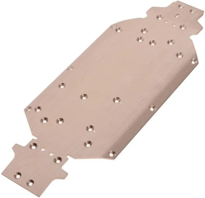 شاسی آلیاژ آلومینیوم TECKEEN جایگزین برای ماشین کنترلی باگی WLtoys 144001 2.4G 1/14 4WD