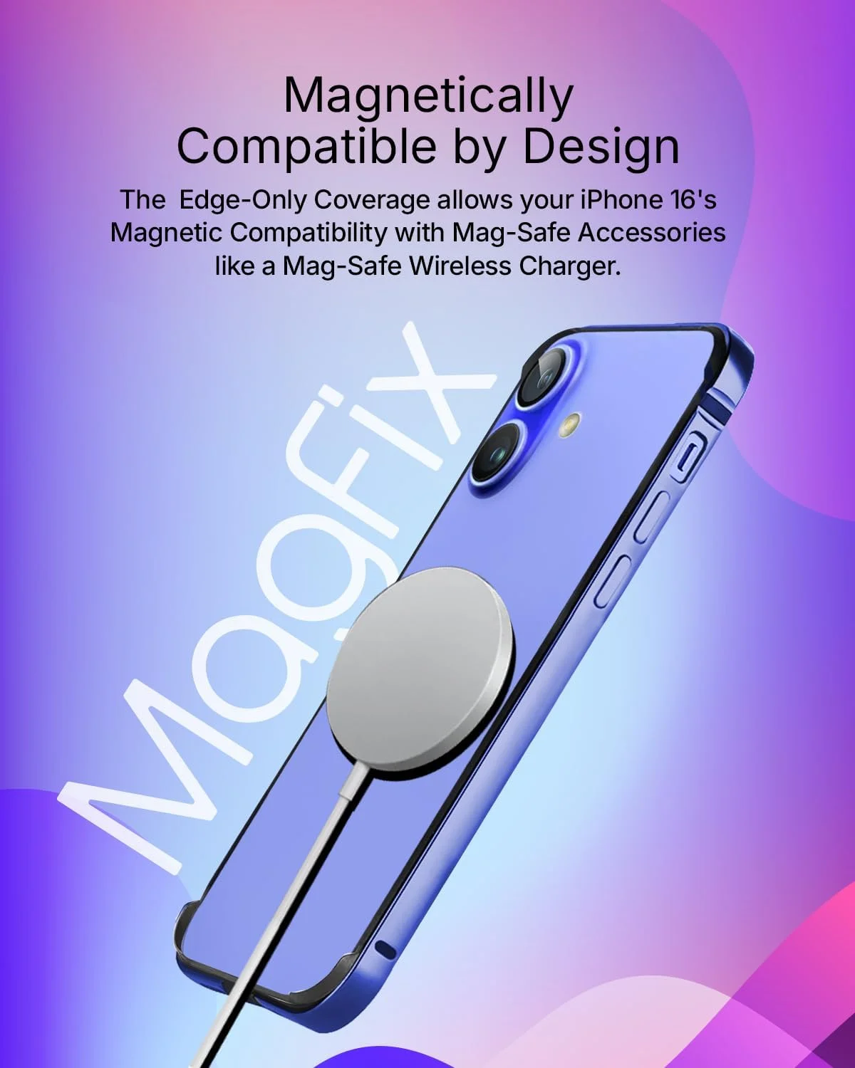 کاور گوشی موبایل RAEGR | بامپر آلومینیومی آنودایز شده | پشتیبانی از شارژ بیسیم Mag-Safe | کاور محافظ لبهای مینیمال سازگار با آیفون 16 (6.1 اینچ) (2024) - آبی دریایی RG10569 کاور گوشی موبایل RAEGR | بامپر آلومینیومی آنودایز شده | پشتیبانی از شارژ بیسیم Mag-Safe | کاور محافظ لبهای مینیمال سازگار با آیفون 16 (6.1 اینچ) (2024) - آبی دریایی RG10569