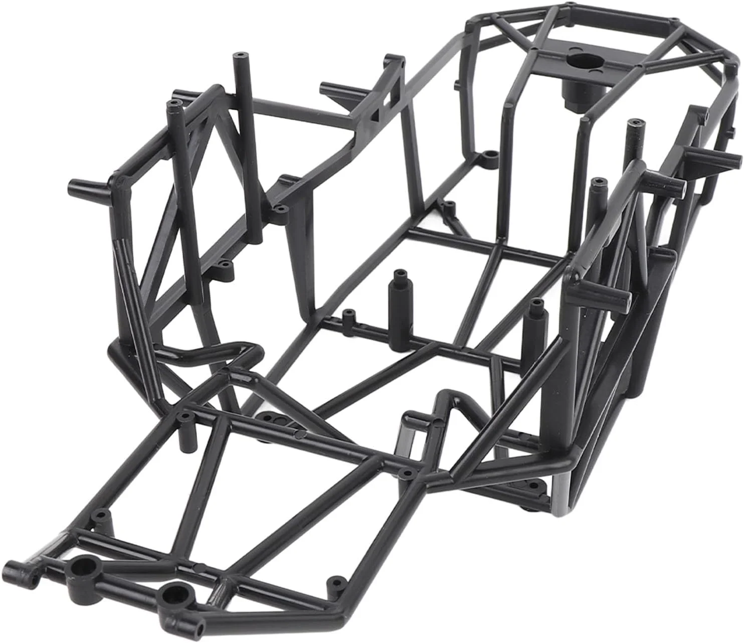 شاسی ماشین کنترلی RiToEasysports، شاسی قفس غلتگیر پلاستیکی قطعات جایگزین بدنه کامل لوله ای برای 124006-3018