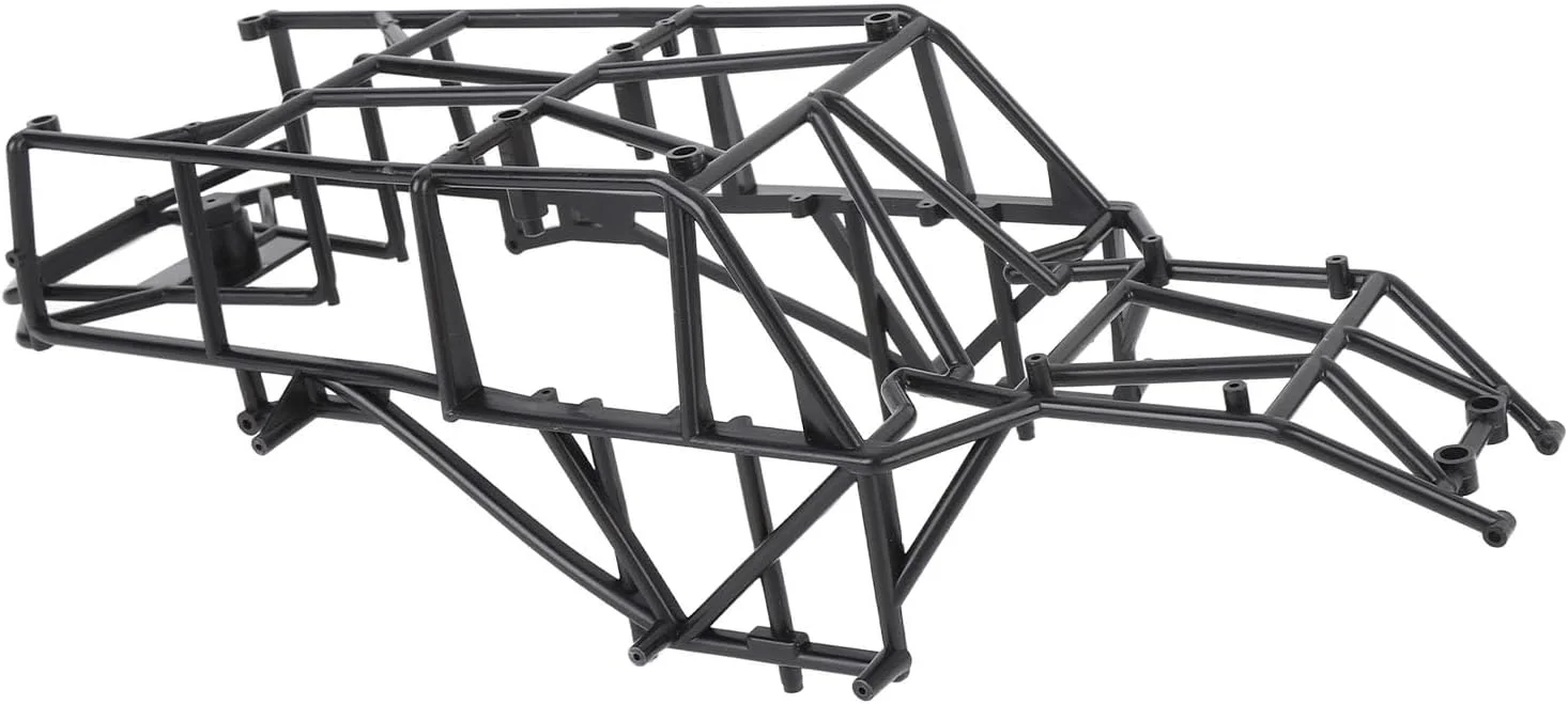 شاسی ماشین کنترلی RiToEasysports، شاسی قفس غلتگیر پلاستیکی قطعات جایگزین بدنه کامل لوله ای برای 124006-3018 شاسی ماشین کنترلی RiToEasysports، شاسی قفس غلتگیر پلاستیکی قطعات جایگزین بدنه کامل لوله ای برای 124006-3018