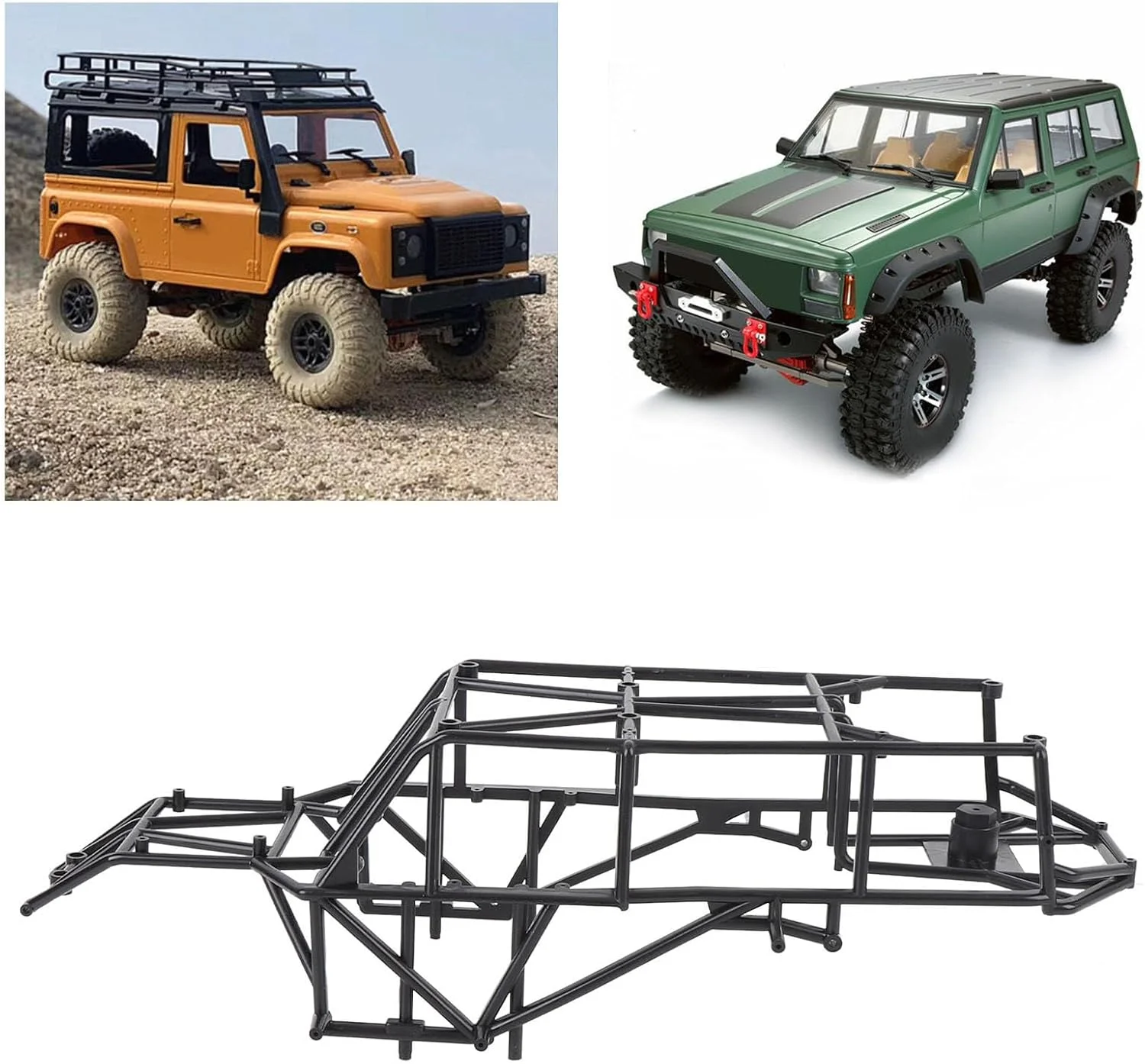 شاسی ماشین کنترلی RiToEasysports، شاسی قفس غلتگیر پلاستیکی قطعات جایگزین بدنه کامل لوله ای برای 124006-3018 شاسی ماشین کنترلی RiToEasysports، شاسی قفس غلتگیر پلاستیکی قطعات جایگزین بدنه کامل لوله ای برای 124006-3018