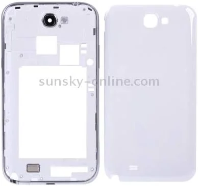 محفظه کامل شاسی جایگزین SHIHUI برای گلکسی نوت II / N7100 (سفید) (مشکی) (رنگ: سفید) محفظه کامل شاسی جایگزین SHIHUI برای گلکسی نوت II / N7100 (سفید) (مشکی) (رنگ: سفید)