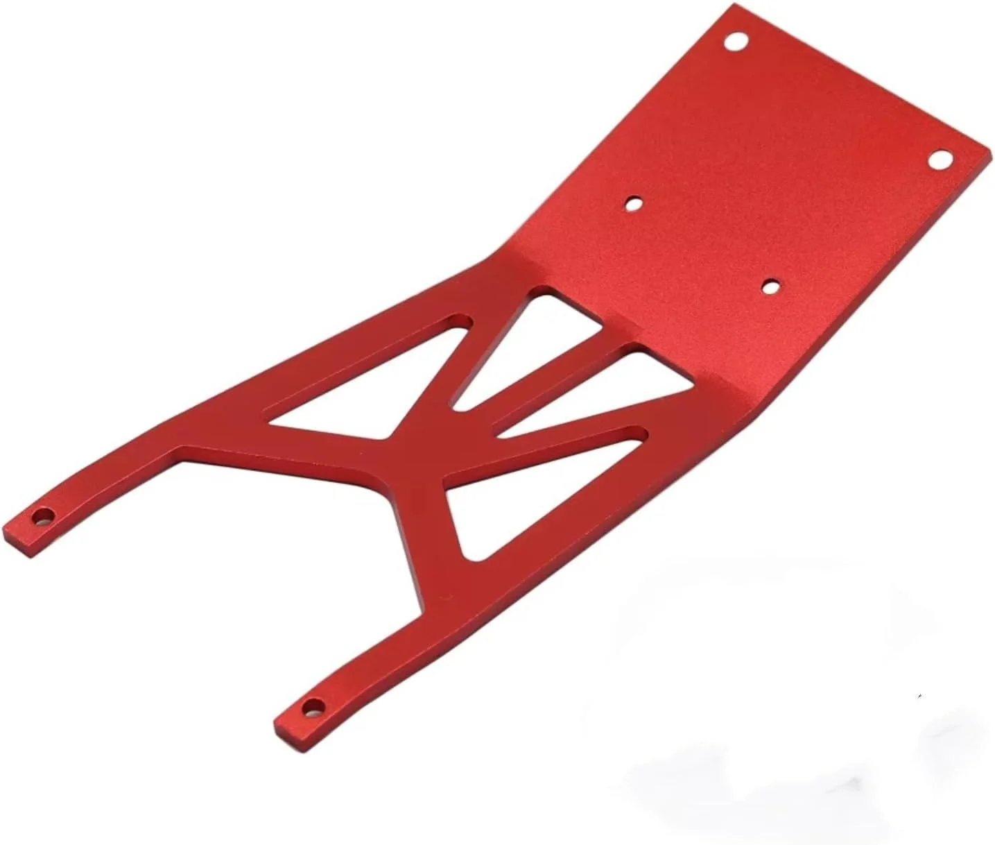 قطعات اصلاح آرسی برای Traxxas Slash 2WD آلیاژ آلومینیومی جلو برای کیت محافظ شاسی، لوازم جانبی جایگزین و ارتقاء برای ماشین های مدل کنترل از راه دور (قرمز)