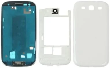 شاسی کامل بدنه گوشی برای گلکسی SIII / i9300 (سفید) (رنگ: سفید)