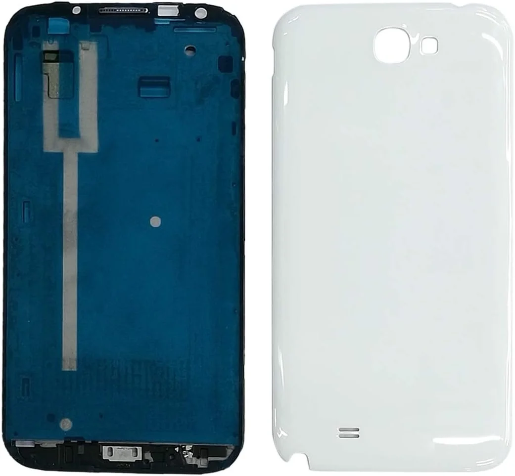 شاسی کامل با کیفیت بالا (قاب LCD + درب پشت) برای گلکسی نوت 2 / N7100 (مشکی) (رنگ: سفید) شاسی کامل با کیفیت بالا (قاب LCD + درب پشت) برای گلکسی نوت 2 / N7100 (مشکی) (رنگ: سفید)