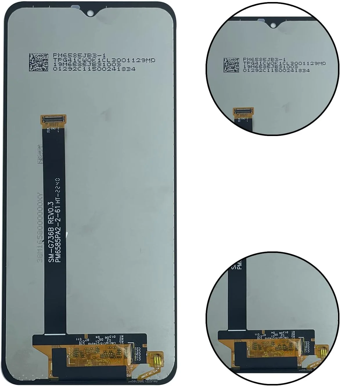 صفحه نمایش LCD و تاچ اسکرین جایگزین Avvood برای Samsung Galaxy Xcover 6 Pro SM-G736 G736 صفحه نمایش LCD و تاچ اسکرین جایگزین Avvood برای Samsung Galaxy Xcover 6 Pro SM-G736 G736