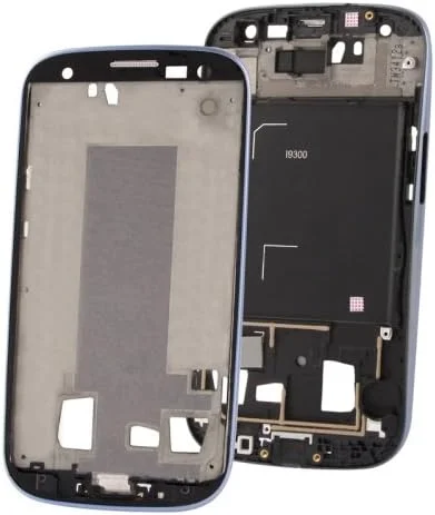 HUE AYSMG 2 در 1 برای گلکسی S III / i9300 (برد میانی LCD جدید + شاسی جلویی) (نقره ای) (رنگ: آبی تیره) HUE AYSMG 2 در 1 برای گلکسی S III / i9300 (برد میانی LCD جدید + شاسی جلویی) (نقره ای) (رنگ: آبی تیره)