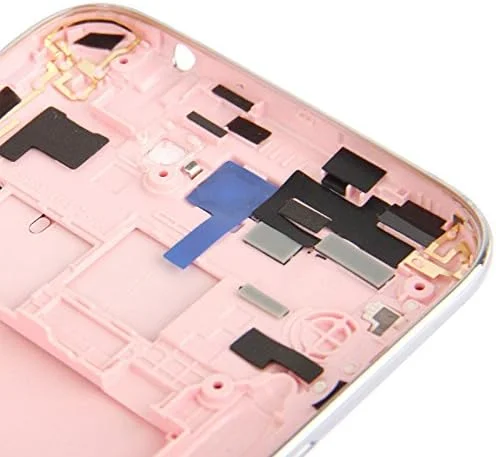 محفظه کامل شاسی با درب پشتی + دکمه صدا برای گلکسی نوت 2 / N7100 (صورتی) (رنگ: صورتی)