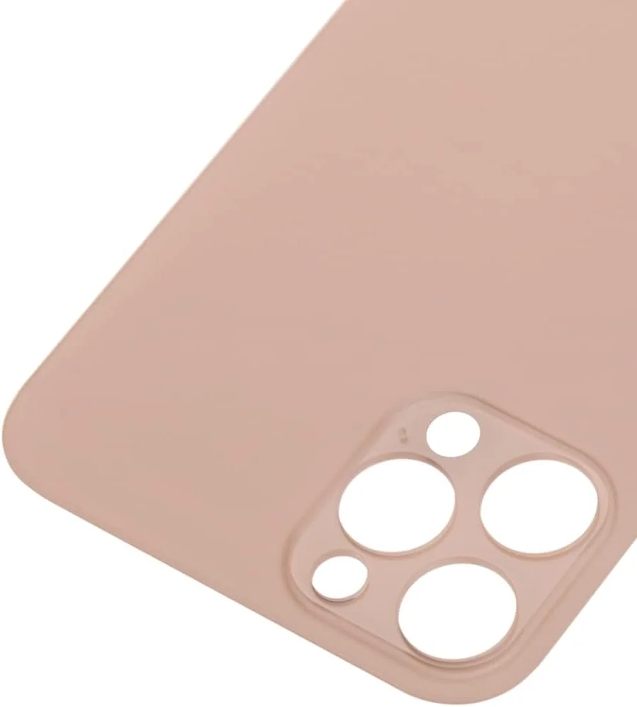 محفظه پشتی شیشه ای جایگزین برای آیفون 12 پرو مکس - همراه با ابزار - کیت تعمیر حرفه ای (12 PRO MAX, طلایی) محفظه پشتی شیشه ای جایگزین برای آیفون 12 پرو مکس - همراه با ابزار - کیت تعمیر حرفه ای (12 PRO MAX, طلایی)