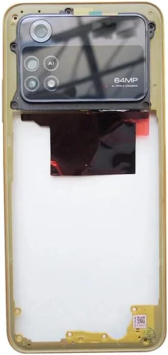 فریم میانی، فریم جلویی، حاشیه، شاسی محفظه میانی + لنز دوربین + دکمه های صدا قطعات گوشی هوشمند برای شیائومی پوکو M4 Pro 4G - طلایی فریم میانی، فریم جلویی، حاشیه، شاسی محفظه میانی + لنز دوربین + دکمه های صدا قطعات گوشی هوشمند برای شیائومی پوکو M4 Pro 4G - طلایی