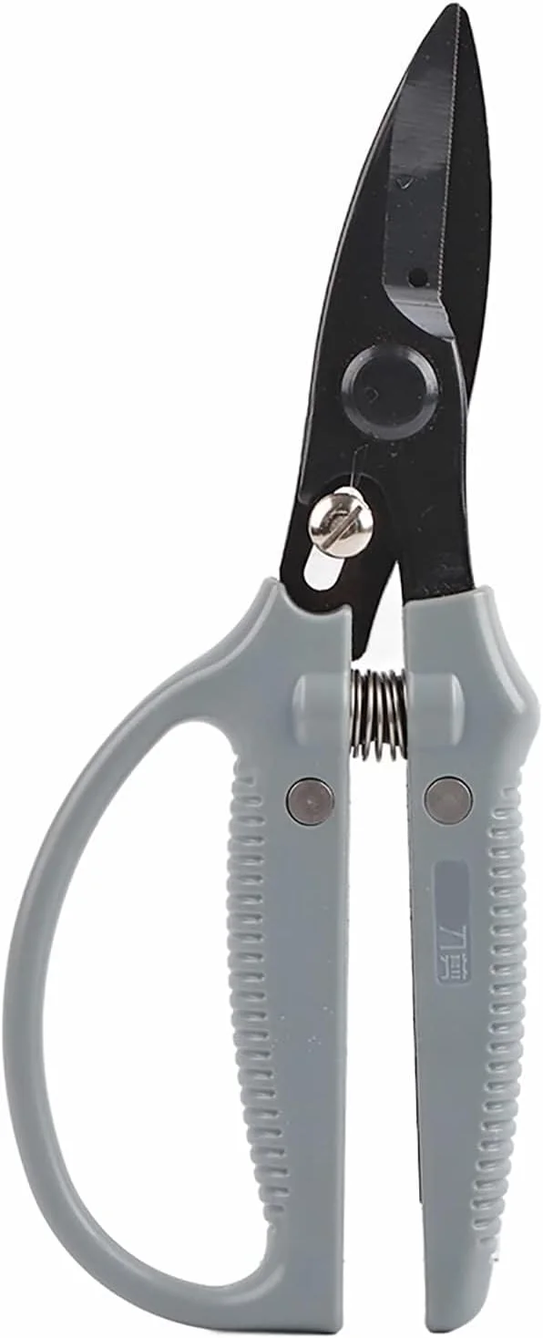 قیچی ورق بر فولادی کربنی، سیم چین و قیچی فلزات سنگین با دسته های ارگونومیک، تیغه های تیز و مقاوم در برابر زنگ زدگی برای برش ورق های فلزی، صفحات آهنی، سقف و مصارف DIY