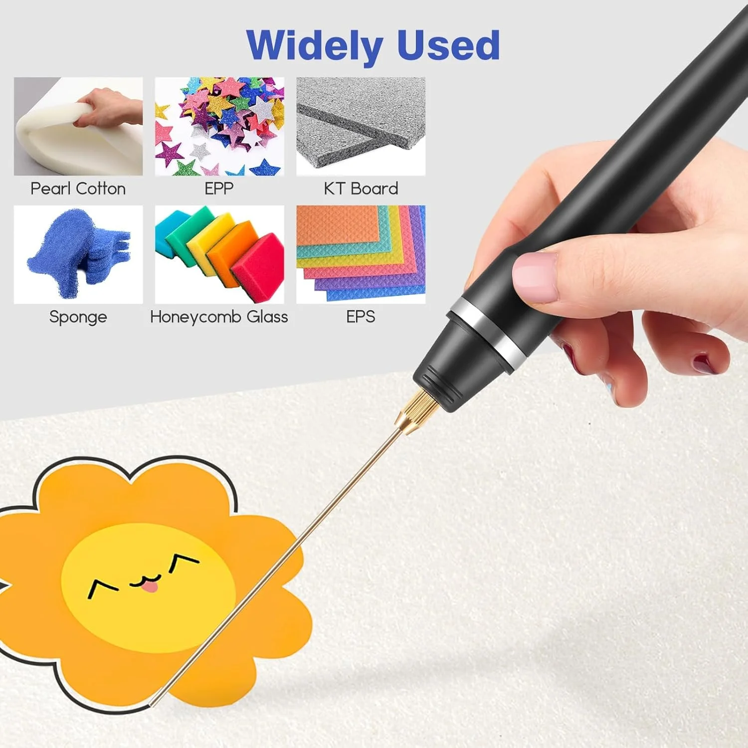 ست ابزار برش فوم سیم داغ 3 در 1، ابزار برش فوم برقی با 3 سری برش، ایده آل برای تخته فوم، هنرهای فوم، صنایع دستی، پروژه های DIY (مشکی) ست ابزار برش فوم سیم داغ 3 در 1، ابزار برش فوم برقی با 3 سری برش، ایده آل برای تخته فوم، هنرهای فوم، صنایع دستی، پروژه های DIY (مشکی)