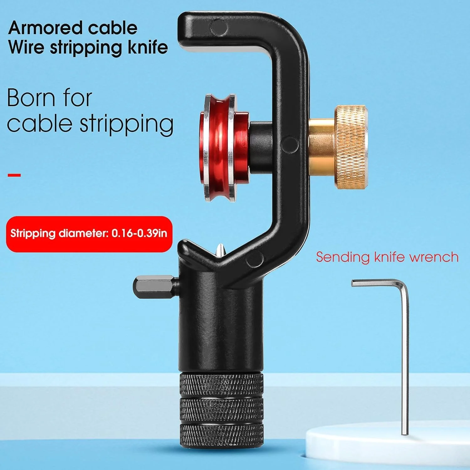 ابزار برش کابل زره دار KASTWAVE 4-10 میلی متر، برش فیبر نوری برای شکاف و حلقه میانی، استریپر عمودی/افقی، شامل 1 تیغه اضافی (4 تا 10 میلی متر) ابزار برش کابل زره دار KASTWAVE 4-10 میلی متر، برش فیبر نوری برای شکاف و حلقه میانی، استریپر عمودی/افقی، شامل 1 تیغه اضافی (4 تا 10 میلی متر)