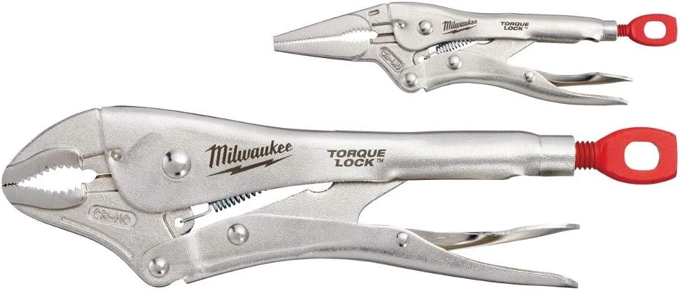 انبر قفلی میلواکی سایز 6 و 10 اینچ - 2 عددی