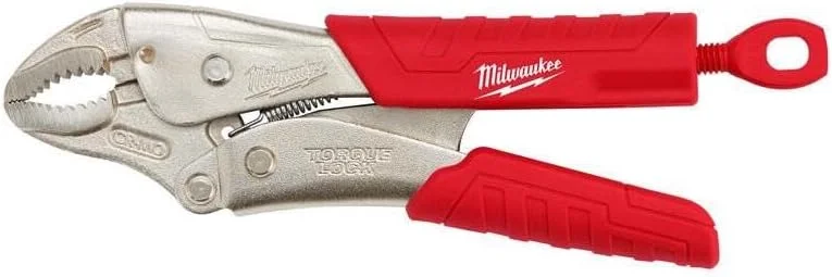 انبر قفلی فک منحنی با روکش Milwaukee Torque Lock انبر قفلی فک منحنی با روکش Milwaukee Torque Lock