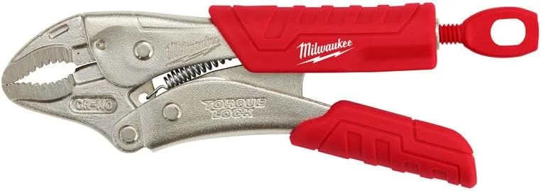 انبر قفلی 5 اینچی میلواکی، فک منحنی با روکش