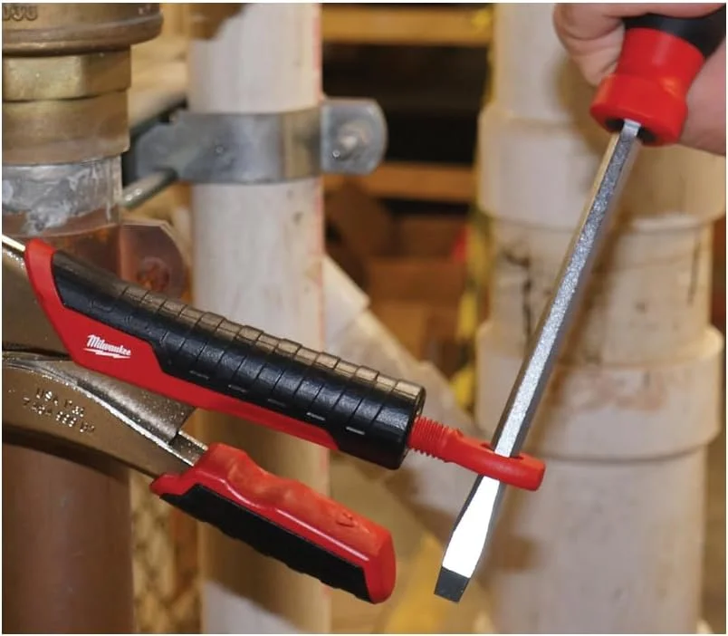 انبر قفلی فک منحنی با روکش Milwaukee Torque Lock انبر قفلی فک منحنی با روکش Milwaukee Torque Lock