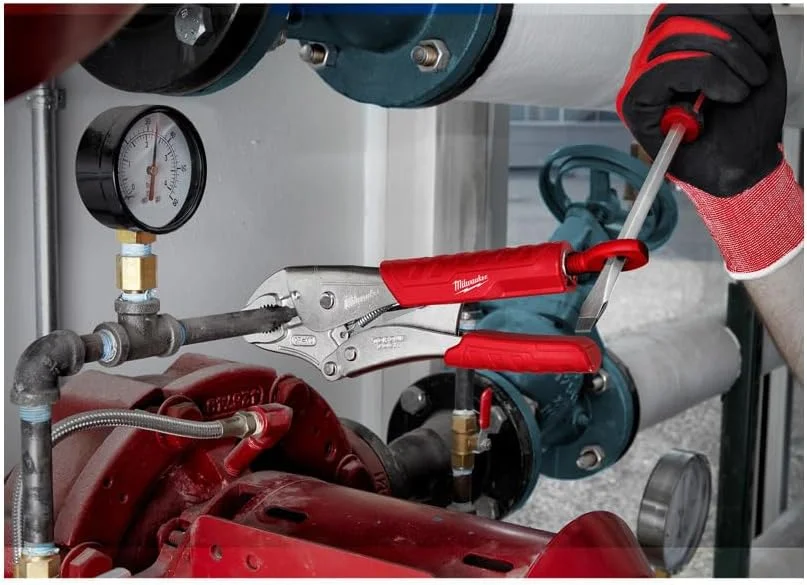 انبر قفلی 10 اینچی فک منحنی میلواکی مدل 48-22-3410