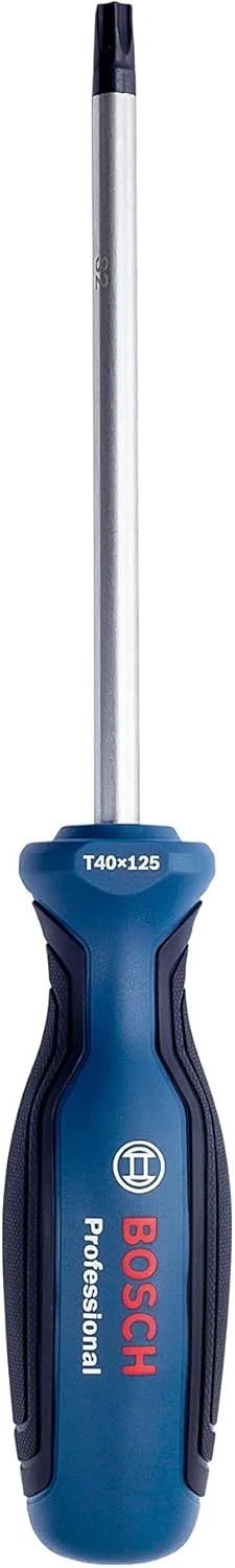 پیچ گوشتی بوش پروفشنال TX40 x 125 میلی متر (ستاره ای، فولاد S2) پیچ گوشتی بوش پروفشنال TX40 x 125 میلی متر (ستاره ای، فولاد S2)