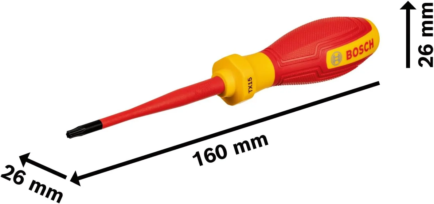 پیچ گوشتی ستاره ای بوش پروفشنال 1600A02NC6، بسته تکی پیچ گوشتی ستاره ای بوش پروفشنال 1600A02NC6، بسته تکی
