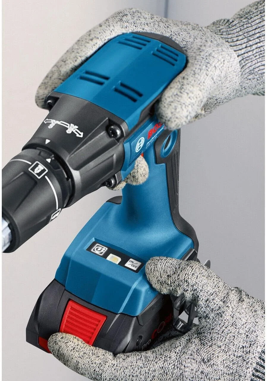 دریل پیچ گوشتی بوش پروفشنال GTB 18V-45 18v شارژی بدون برس مخصوص کناف (بدون باتری) دریل پیچ گوشتی بوش پروفشنال GTB 18V-45 18v شارژی بدون برس مخصوص کناف (بدون باتری)