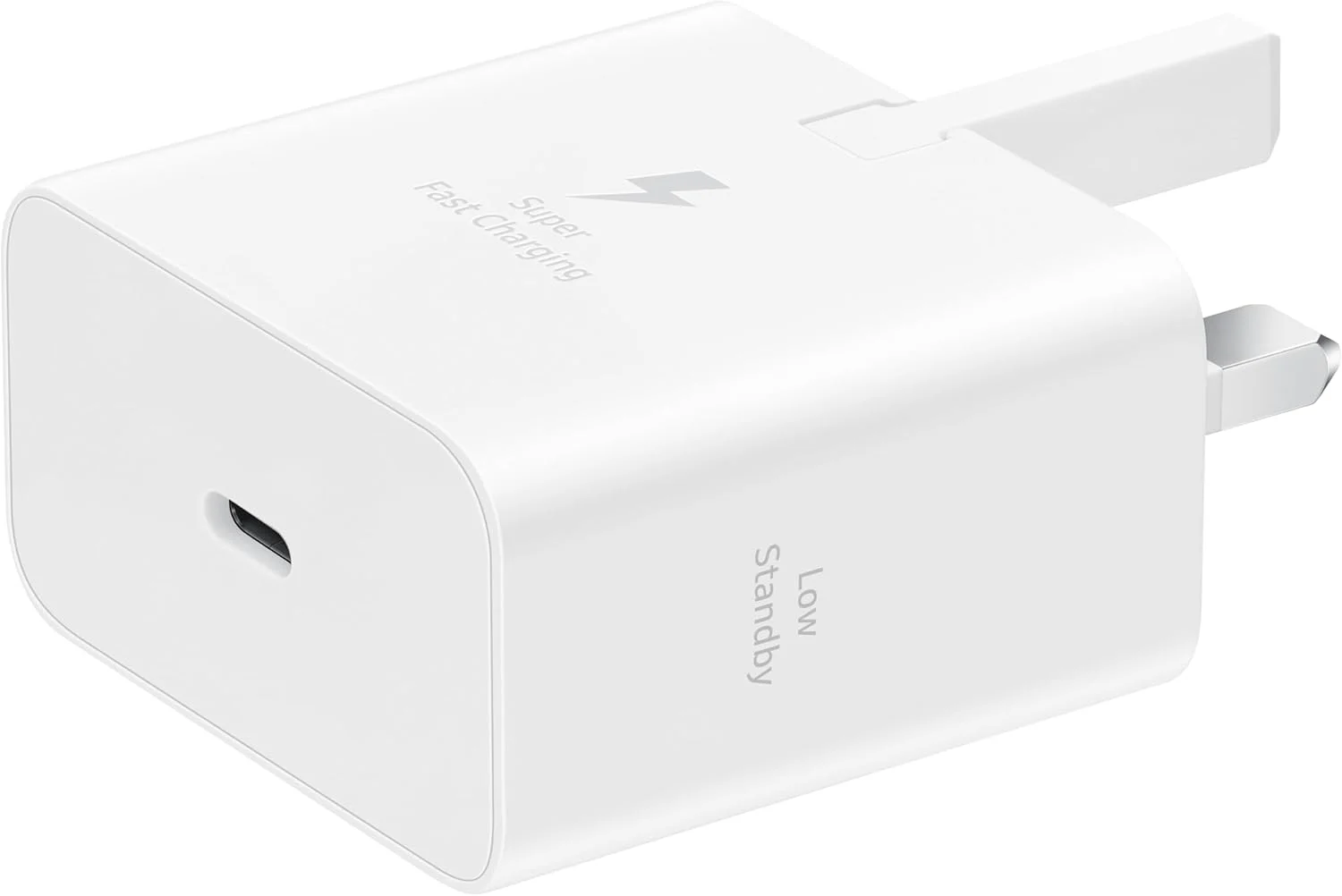 آداپتور برق 25 واتی سامسونگ، سفید (نسخه امارات) آداپتور برق 25 واتی سامسونگ، سفید (نسخه امارات)