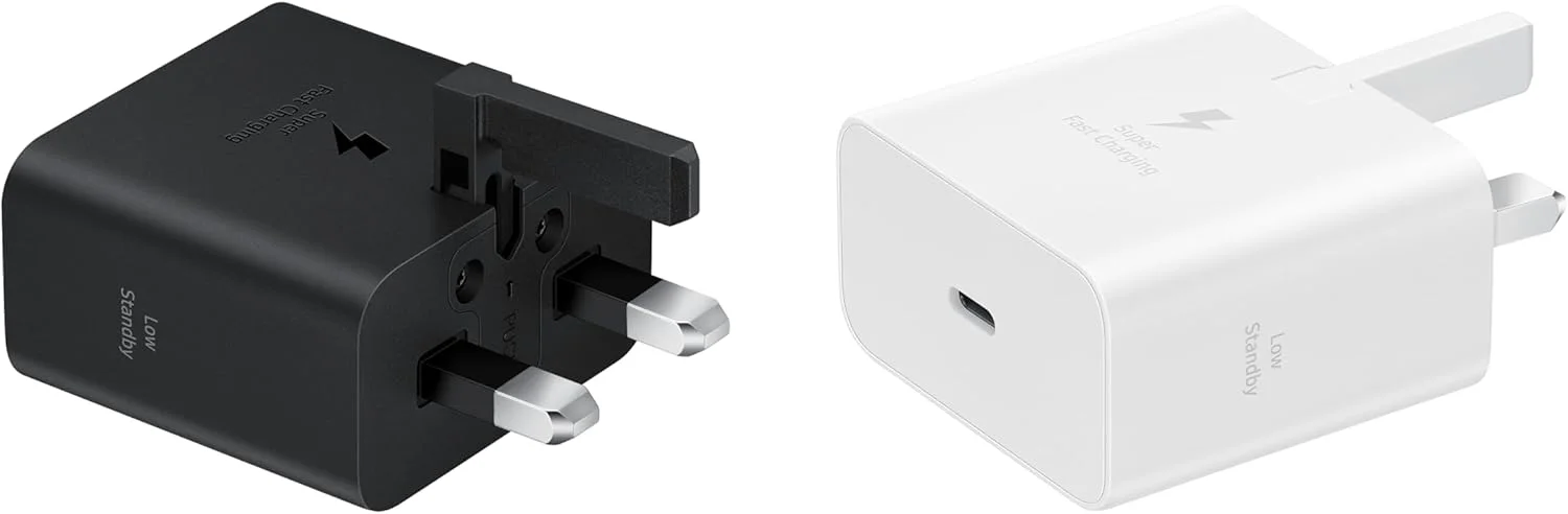 آداپتور برق 25 واتی سامسونگ، سفید (نسخه امارات) آداپتور برق 25 واتی سامسونگ، سفید (نسخه امارات)