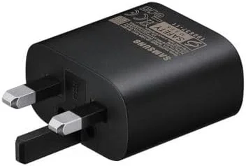 شارژر دیواری 25 واتی سامسونگ (فقط آداپتور)، مشکی شارژر دیواری 25 واتی سامسونگ (فقط آداپتور)، مشکی