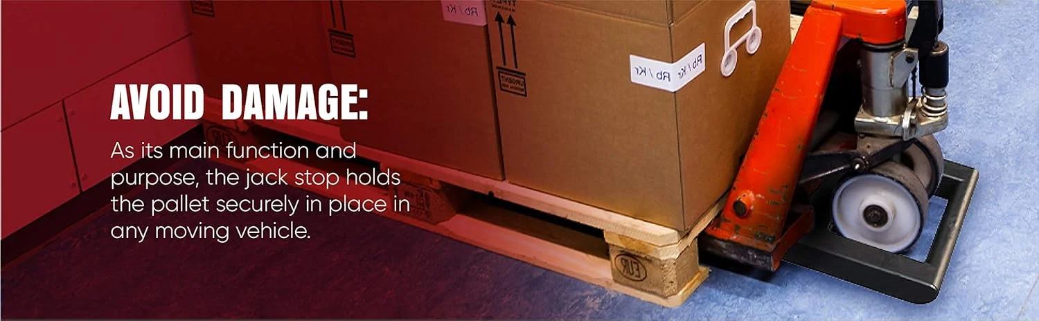 ابزار حمل و نقل Pake، متوقف کننده جک پالت سنگین - کاهش آسیب، ساده و کاربردی - طول 36.8 سانتی متر x عرض 29.2 سانتی متر x ارتفاع 6.3 سانتی متر ابزار حمل و نقل Pake، متوقف کننده جک پالت سنگین - کاهش آسیب، ساده و کاربردی - طول 36.8 سانتی متر x عرض 29.2 سانتی متر x ارتفاع 6.3 سانتی متر