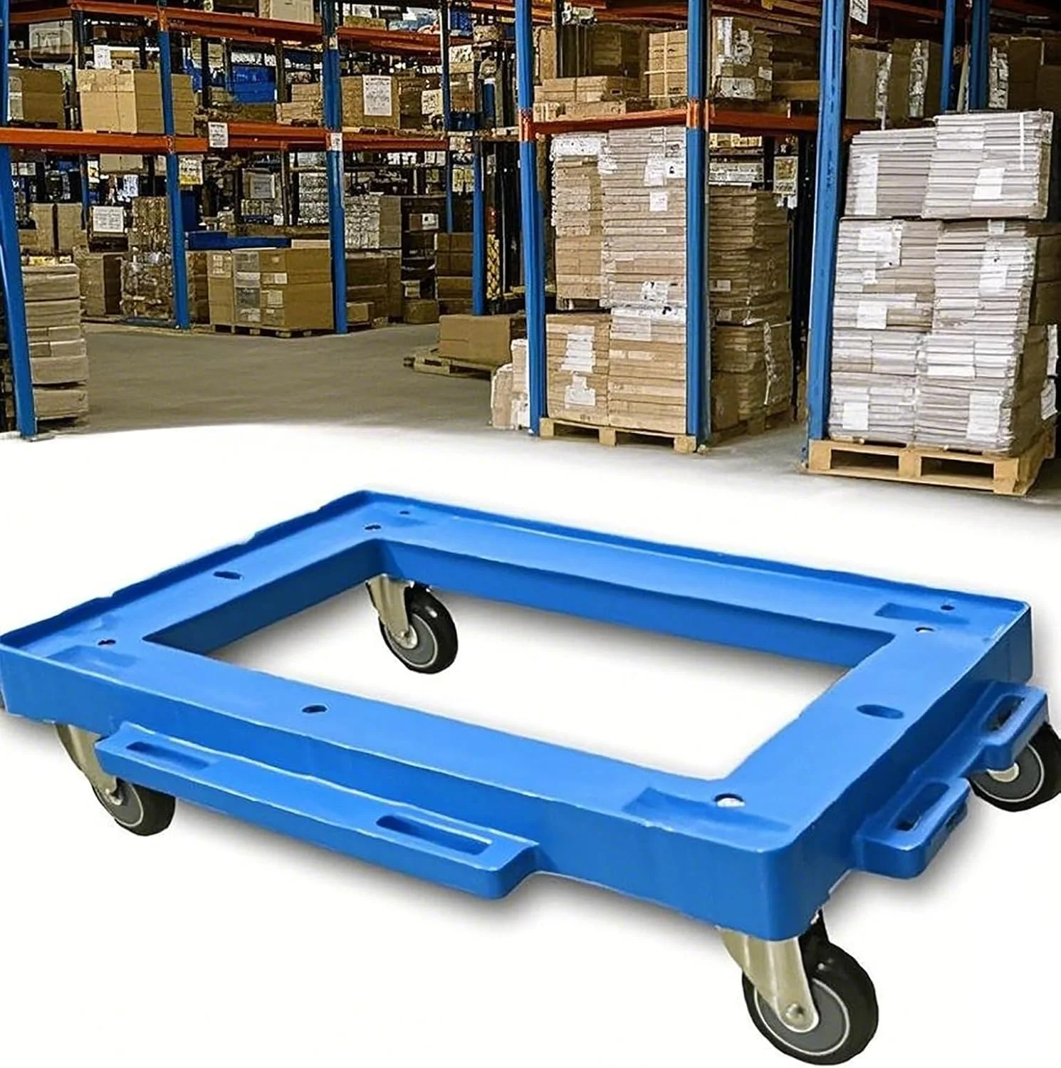 چرخ حمل پلاستیکی برای سبد پلاستیکی با شیار توخالی، مناسب جعبه های حمل و نقل، پالت، و ظروف. چرخ های حمل جمع و جور و قابل انباشت برای ابزارهای سنگین چرخ حمل پلاستیکی برای سبد پلاستیکی با شیار توخالی، مناسب جعبه های حمل و نقل، پالت، و ظروف. چرخ های حمل جمع و جور و قابل انباشت برای ابزارهای سنگین