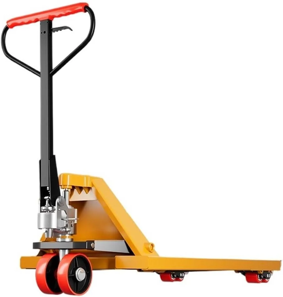 جک پالت دستی با ظرفیت 3000 کیلوگرم، مناسب برای انبارداری و جابجایی بار در فضاهای داخلی (68.5 سانتی متر)