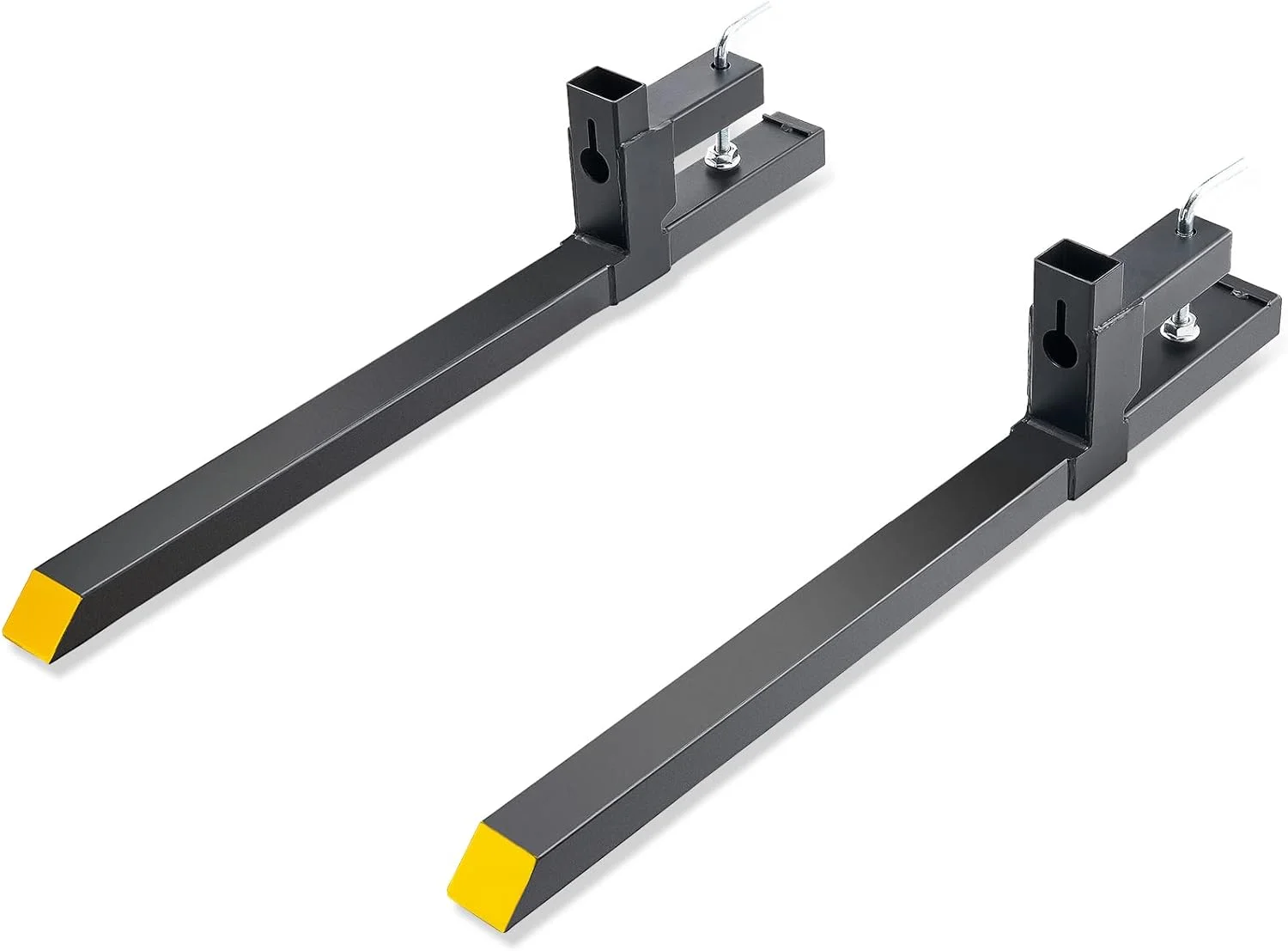 شاخک پالت تراکتور VEVOR 43 اینچی با ظرفیت 907 کیلوگرم، شاخک پالت اتصال سریع و سنگین برای لودر تراکتور