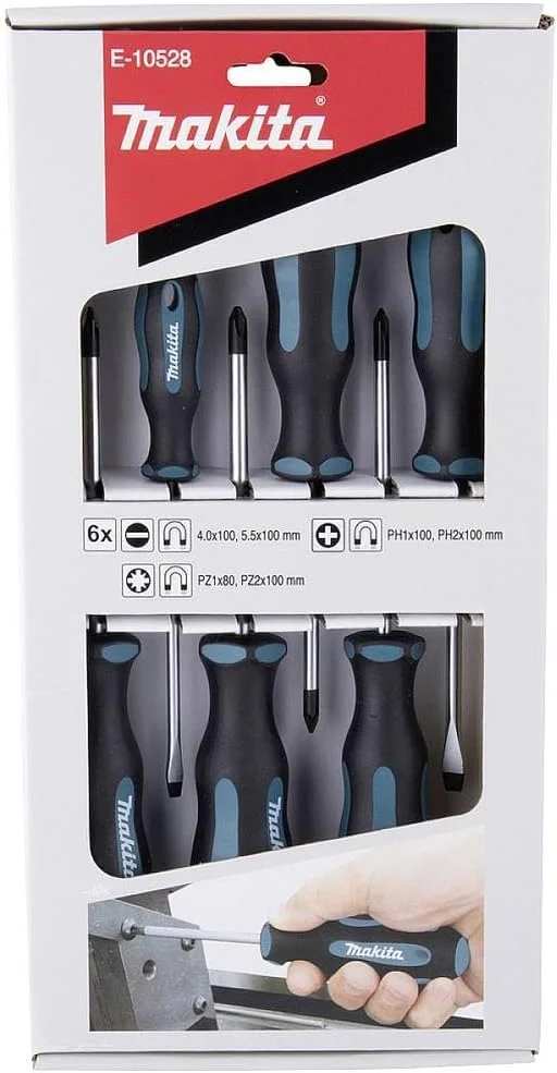 مجموعه پیچ گوشتی 6 عددی ماکیتا مدل E-10528