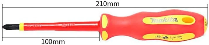 پیچ گوشتی عایق ماکیتا B-66167 PZ2x100