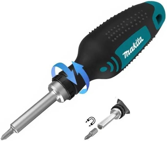 دسته بکس جغجغه ای ماکیتا مدل D-58833 با قابلیت تعویض سری و آهنربایی [واردات موازی]