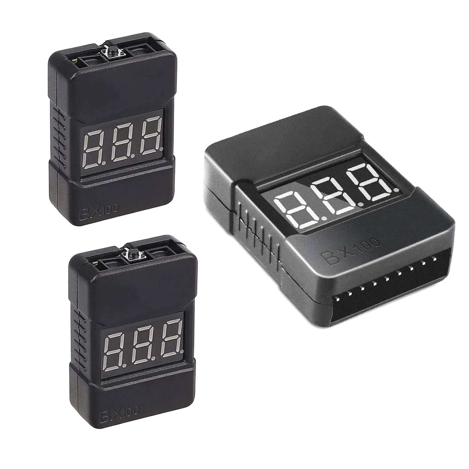 بسته 3 عددی بازر ولتاژ پایین برای باتریهای لیپو RC، تستر ولتاژ 1-8S، آلارم صوتی با نشانگر LED، سازگار با Li-ion و LiMn، مناسب برای پهپاد RC، ماشین، قایق، هواپیما، نصب آسان بسته 3 عددی بازر ولتاژ پایین برای باتریهای لیپو RC، تستر ولتاژ 1-8S، آلارم صوتی با نشانگر LED، سازگار با Li-ion و LiMn، مناسب برای پهپاد RC، ماشین، قایق، هواپیما، نصب آسان