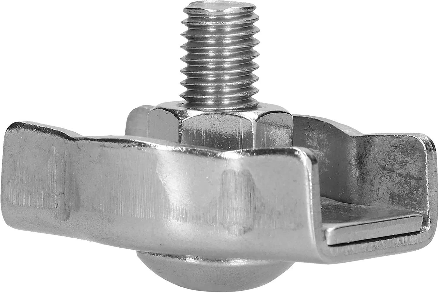 گیره کابل استیل ViaGasaFamido، دسته ساده قفل شونده، گیره سیم بکسل استیل 304 (5 عدد M10)