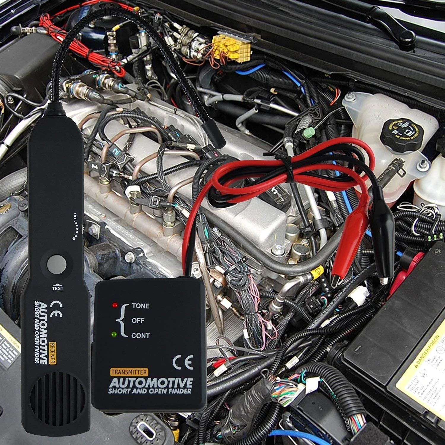 تستر مدار خودرو KASTWAVE، ردیاب سیم و کابل تعمیر خودرو، تحلیلگر ردیاب اتصال کوتاه و مدار باز، دستگاه تست کننده، آشکارساز، پروب DC 6-42V ابزار تشخیص خودرو تستر مدار خودرو KASTWAVE، ردیاب سیم و کابل تعمیر خودرو، تحلیلگر ردیاب اتصال کوتاه و مدار باز، دستگاه تست کننده، آشکارساز، پروب DC 6-42V ابزار تشخیص خودرو