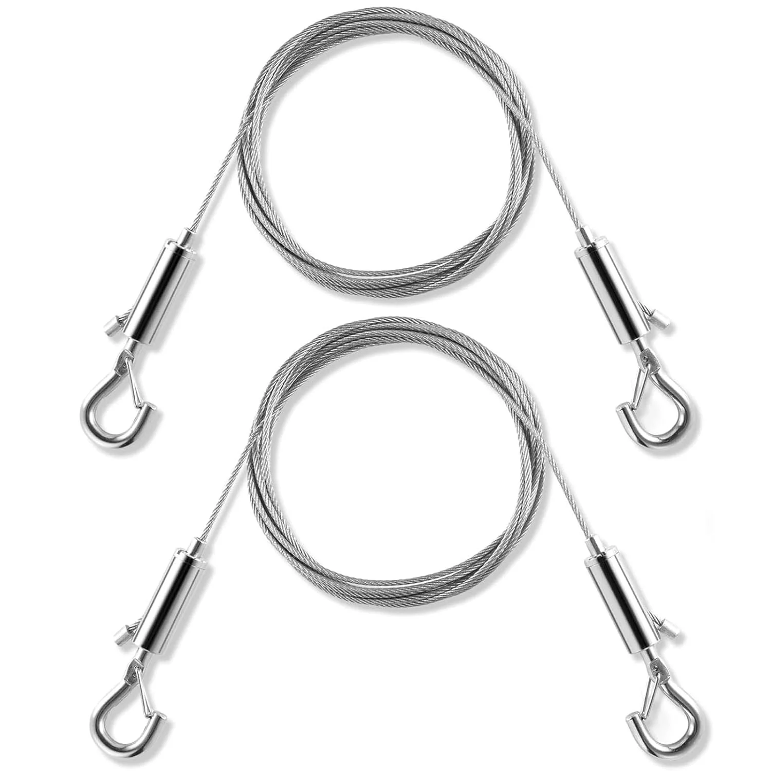 سیم بکسل استیل، سیم آویز عکس قابل تنظیم، کیت آویز قاب آینه ارتقا یافته، 2 متر، 2 عدد سیم بکسل استیل، سیم آویز عکس قابل تنظیم، کیت آویز قاب آینه ارتقا یافته، 2 متر، 2 عدد
