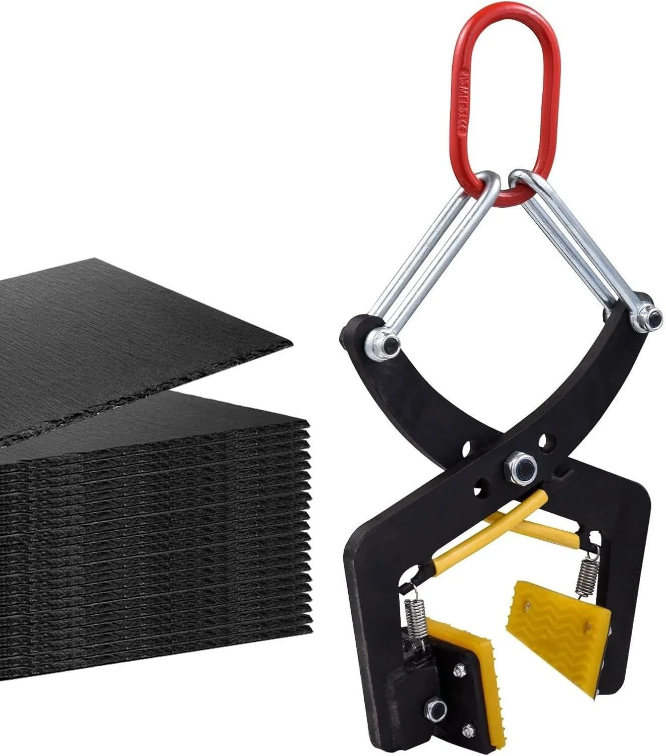 گیره بالابر اسلب گرانیت قابل تنظیم - بالابر قیچی سنگین برای حمل سنگ و بستن سنگ (دهانه: 4cm-18cm) گیره بالابر اسلب گرانیت قابل تنظیم - بالابر قیچی سنگین برای حمل سنگ و بستن سنگ (دهانه: 4cm-18cm)