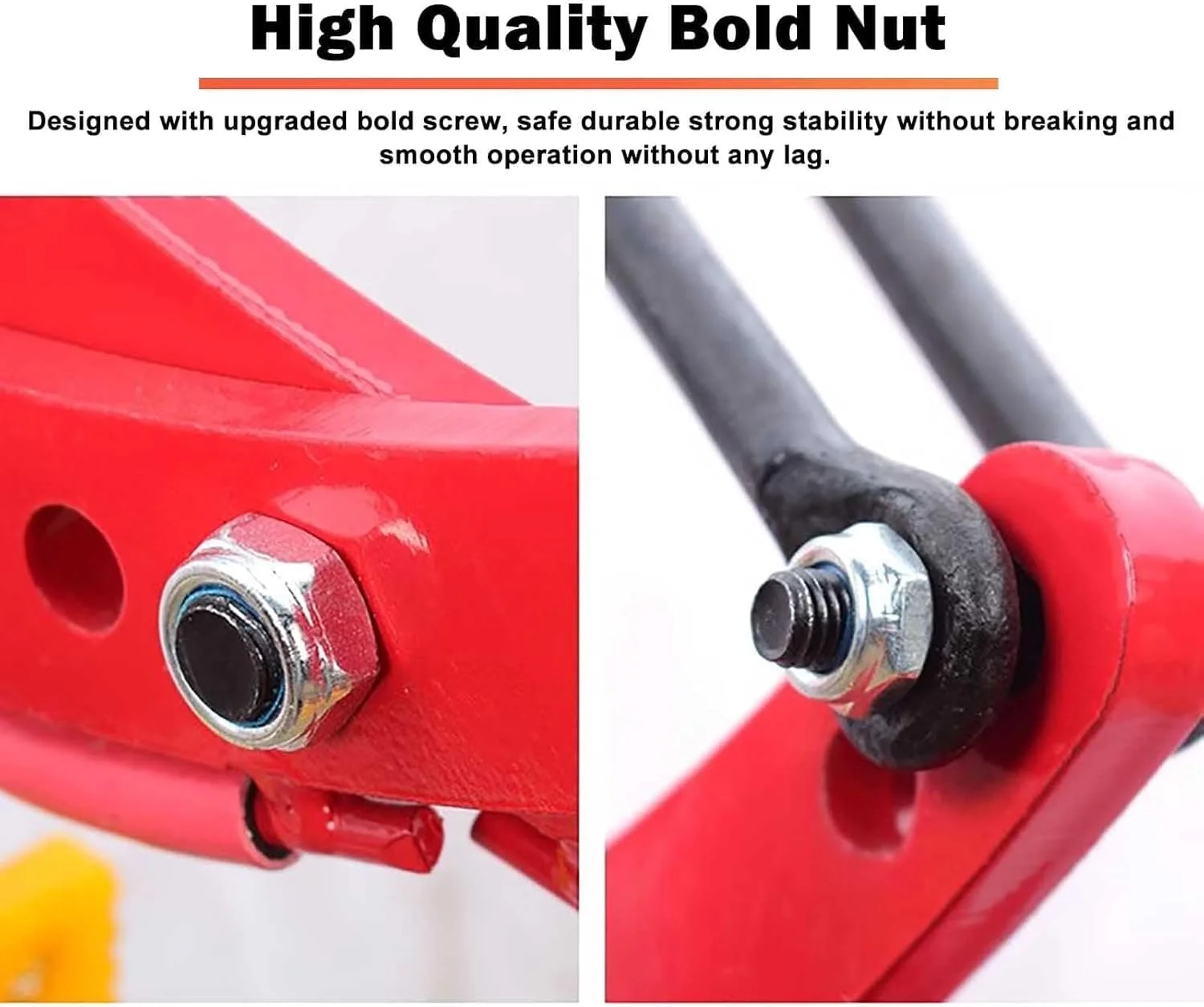 گیره بالابر اسلب زنجیری قابل تنظیم با مهره خود قفل شونده مناسب برای محوطه سازی و سایت های ساختمانی (تک رنگ کوچک)