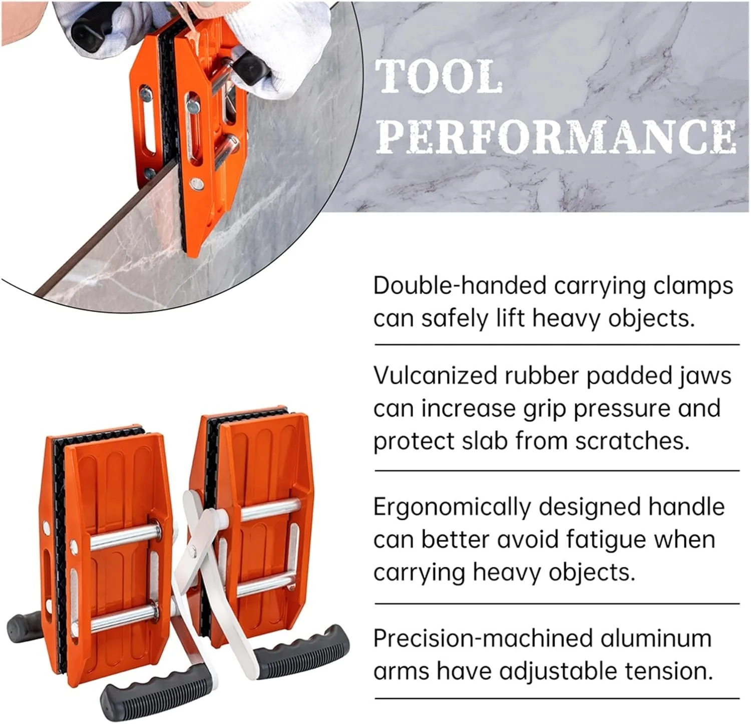 تراز کننده کاشی DESONIX، ابزار حمل و جابجایی سنگ گرانیت، گیره های حمل پنل سنگی دو دستی، ابزار بالابر برای بلند کردن صفحات کوارتز، اسلب ها و مرمر (رنگ: 2 عدد، سایز: تک سایز) تراز کننده کاشی DESONIX، ابزار حمل و جابجایی سنگ گرانیت، گیره های حمل پنل سنگی دو دستی، ابزار بالابر برای بلند کردن صفحات کوارتز، اسلب ها و مرمر (رنگ: 2 عدد، سایز: تک سایز)